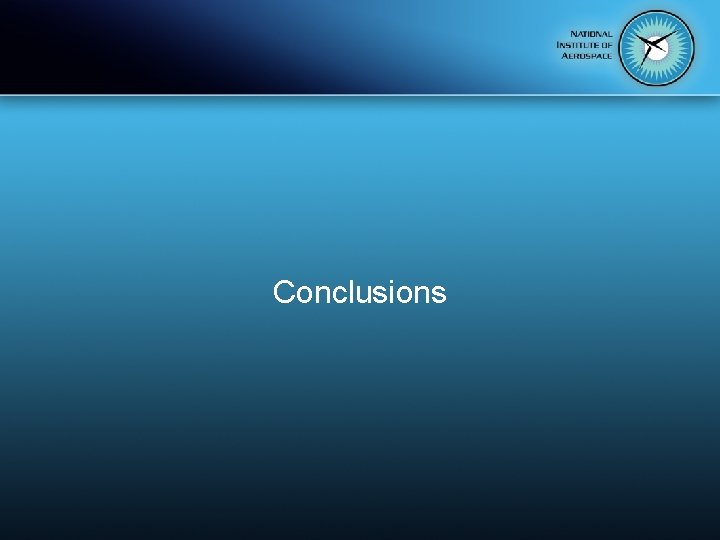 Conclusions 