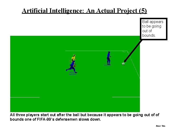 Artificial Intelligence: An Actual Project (5) Ball appears to be going out of bounds.