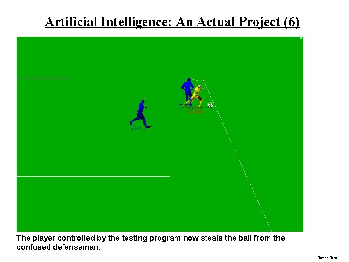 Artificial Intelligence: An Actual Project (6) The player controlled by the testing program now