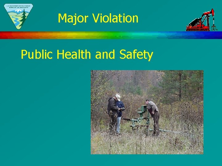 Major Violation Public Health and Safety 