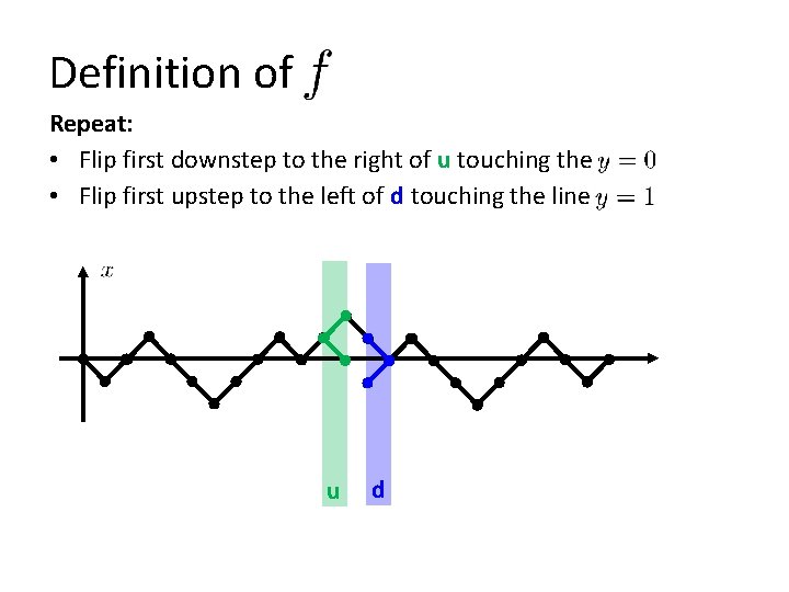 Definition of Repeat: • Flip first downstep to the right of u touching the