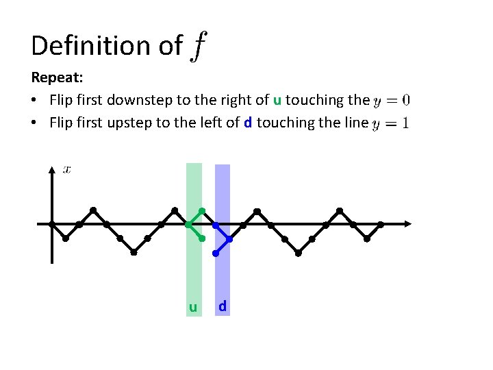 Definition of Repeat: • Flip first downstep to the right of u touching the