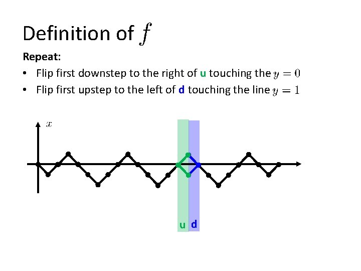 Definition of Repeat: • Flip first downstep to the right of u touching the