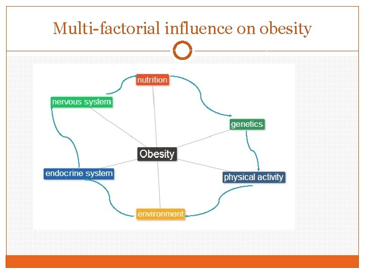 Multi-factorial influence on obesity 