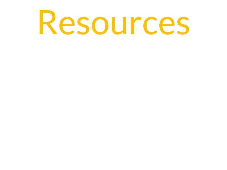 Resources 
