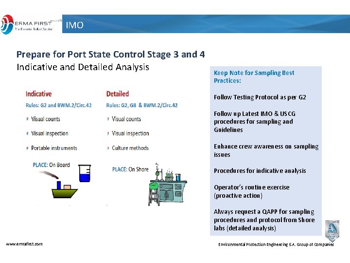 IMO Prepare for Port State Control Stage 3 and 4 Indicative and Detailed Analysis
