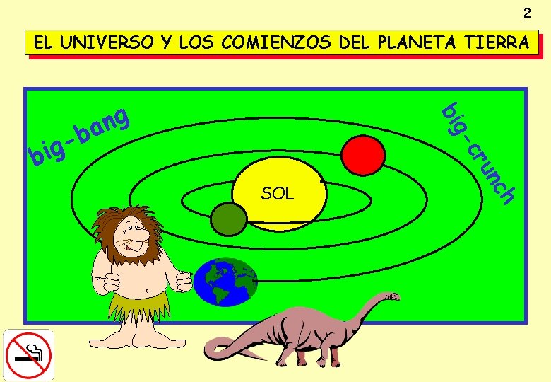 2 EL UNIVERSO Y LOS COMIENZOS DEL PLANETA TIERRA big g n a -c