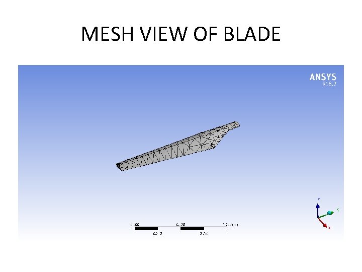MESH VIEW OF BLADE 