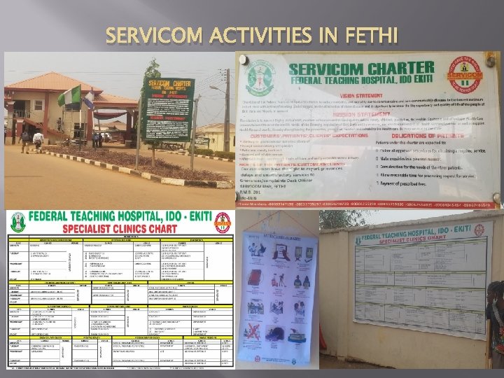 SERVICOM ACTIVITIES IN FETHI 