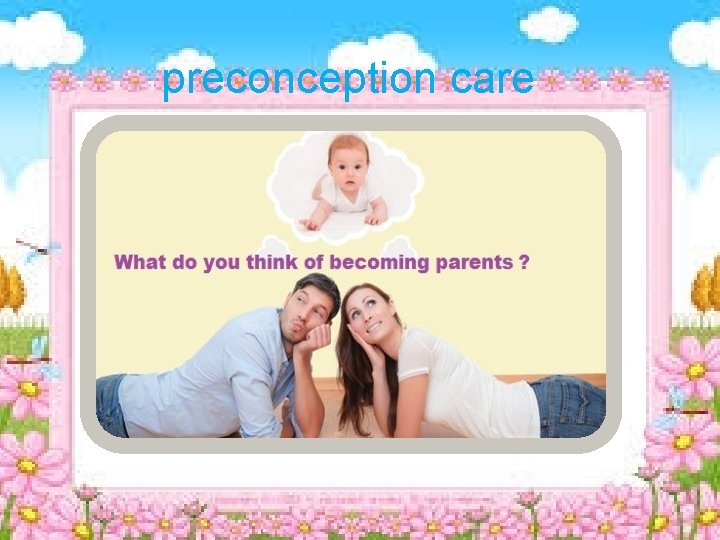 preconception care 