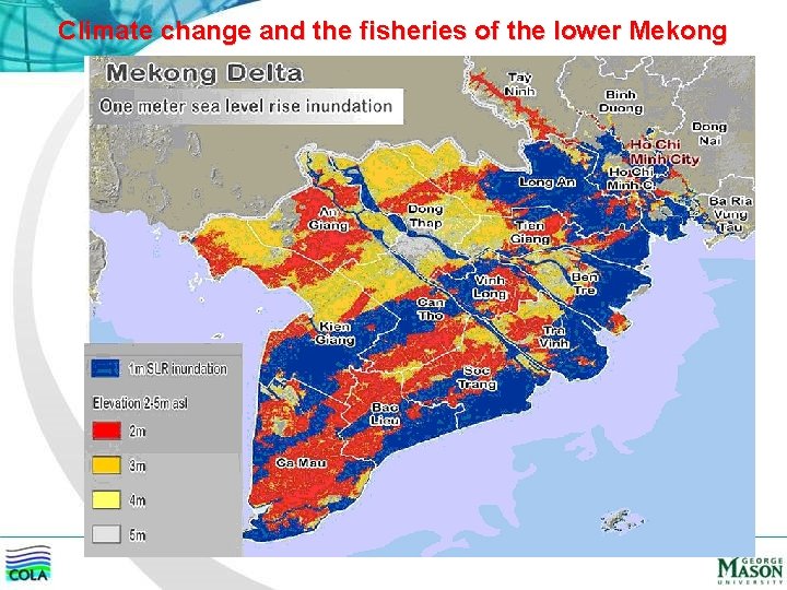 Climate change and the fisheries of the lower Mekong 