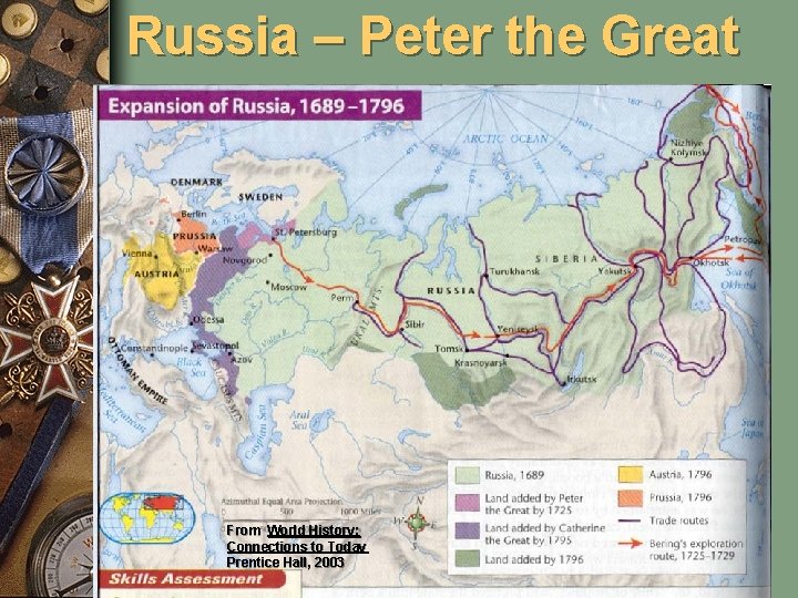 Russia – Peter the Great From World History: Connections to Today Prentice Hall, 2003