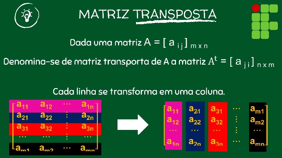 MATRIZ TRANSPOSTA 