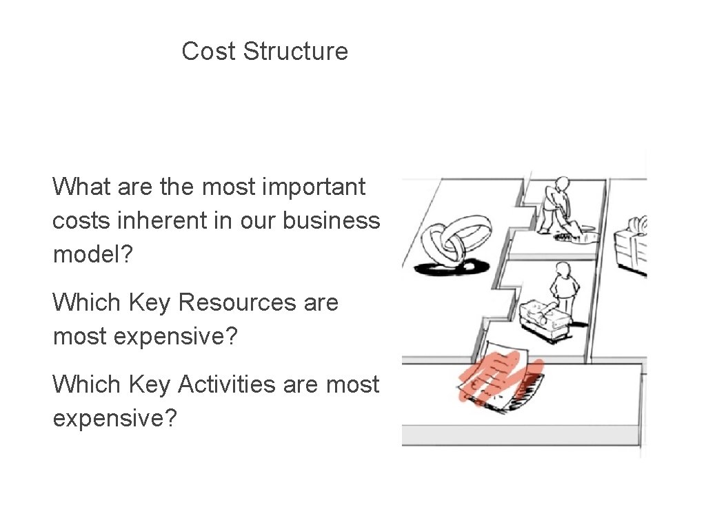 Cost Structure What are the most important costs inherent in our business model? Which