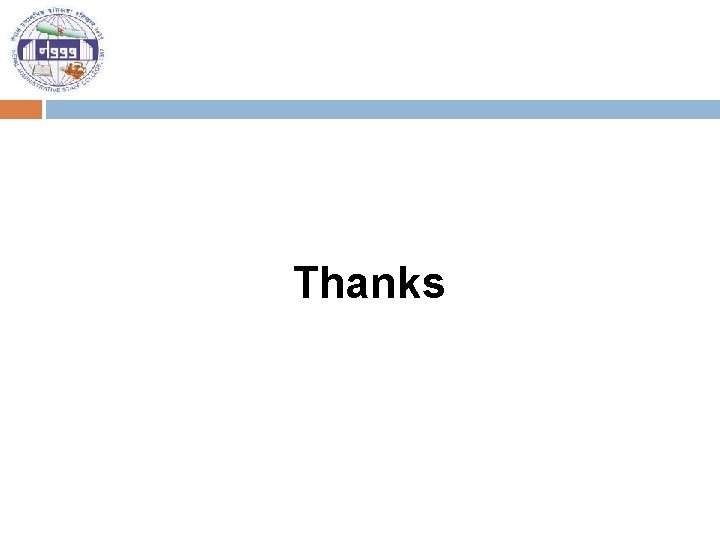 Thanks 