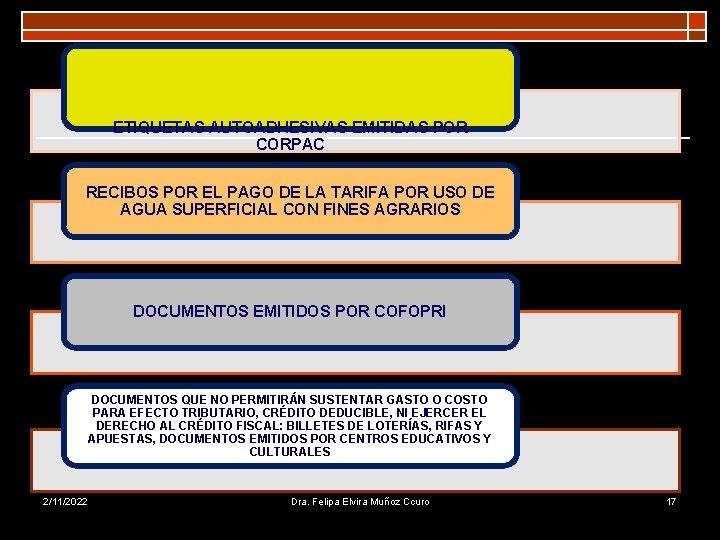 ETIQUETAS AUTOADHESIVAS EMITIDAS POR CORPAC RECIBOS POR EL PAGO DE LA TARIFA POR USO