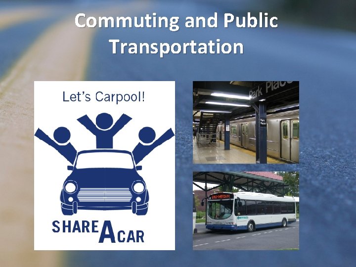 Commuting and Public Transportation 