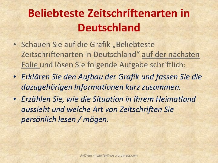 Beliebteste Zeitschriftenarten in Deutschland • Schauen Sie auf die Grafik „Beliebteste Zeitschriftenarten in Deutschland“