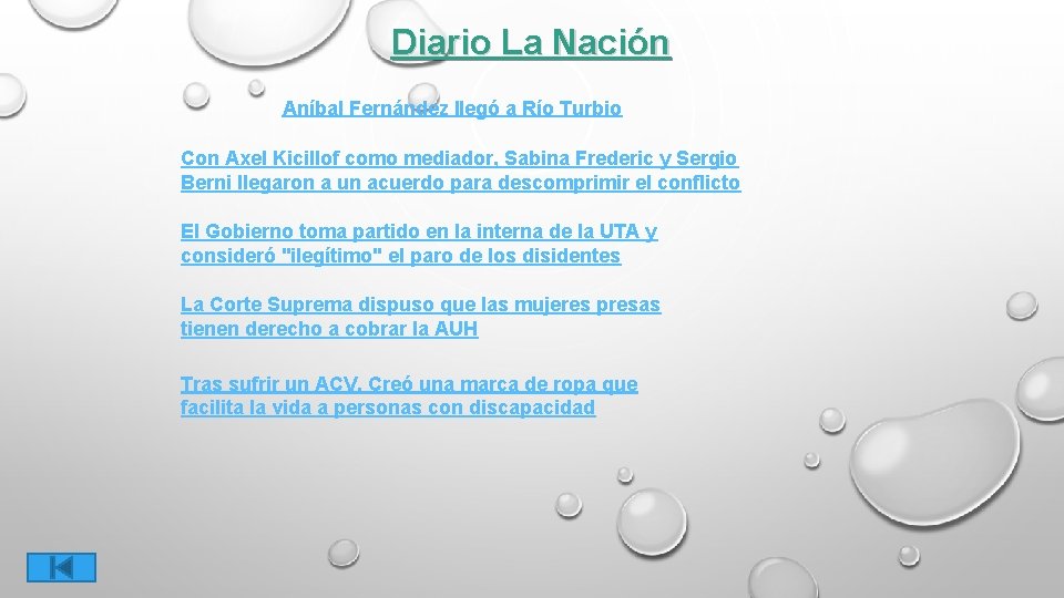 Diario La Nación Aníbal Fernández llegó a Río Turbio Con Axel Kicillof como mediador,