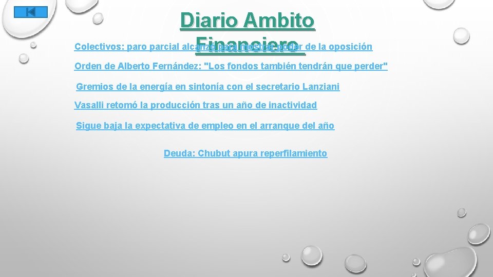 Diario Ambito Colectivos: paro parcial alcanzó para mostrar poder de la oposición Financiero Orden