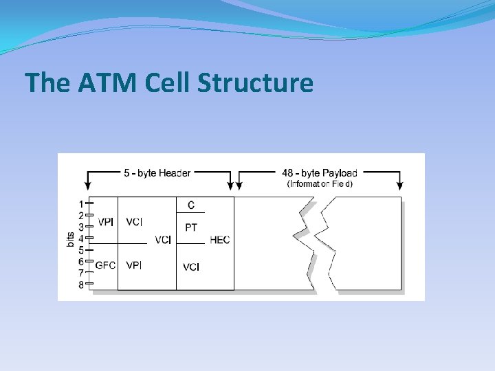 The ATM Cell Structure 
