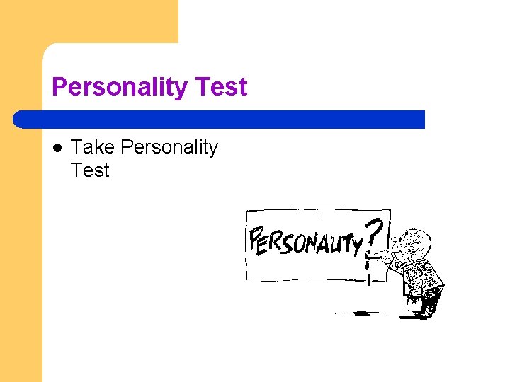 Personality Test l Take Personality Test 