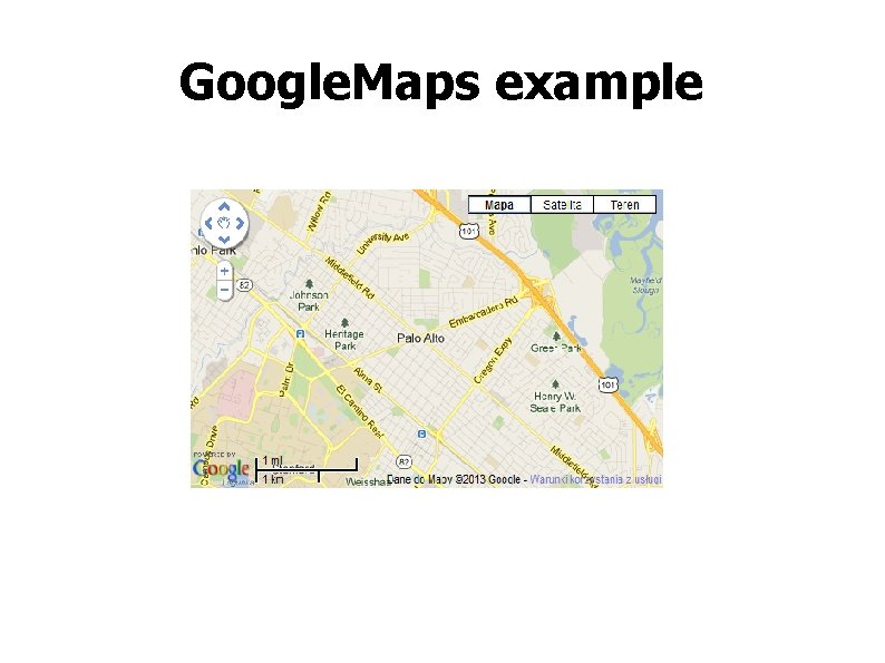 Google. Maps example 