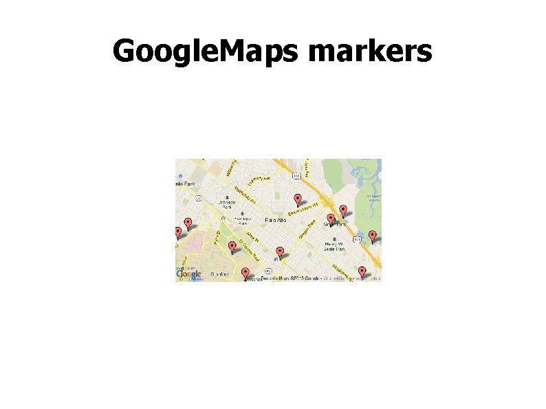 Google. Maps markers 