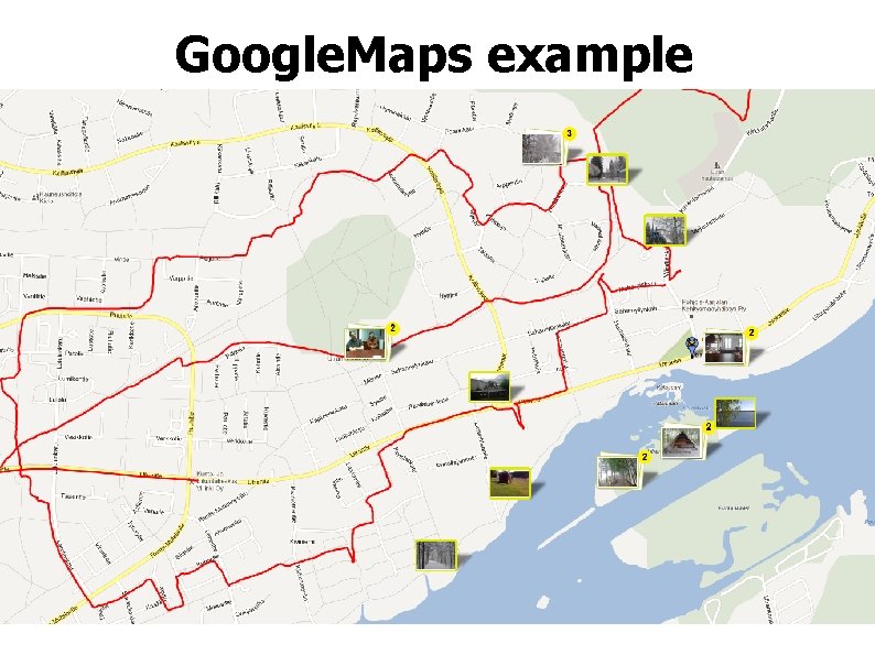 Google. Maps example 