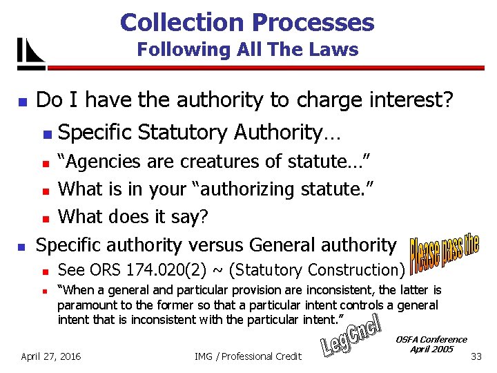 Collection Processes Following All The Laws n Do I have the authority to charge