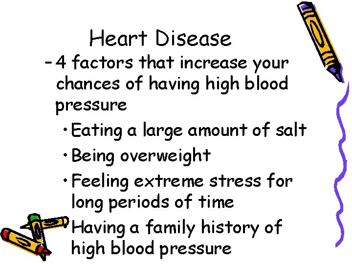 Heart Disease – 4 factors that increase your chances of having high blood pressure