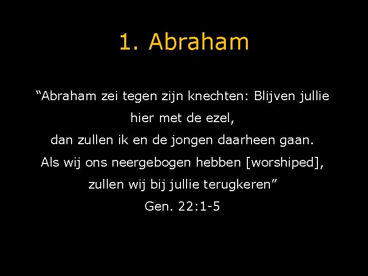 Talen van verwondering en van aanbidding Op zoek