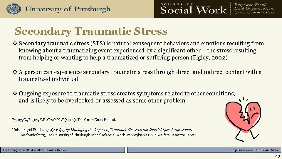 Secondary Traumatic Stress v Secondary traumatic stress (STS) is natural consequent behaviors and emotions