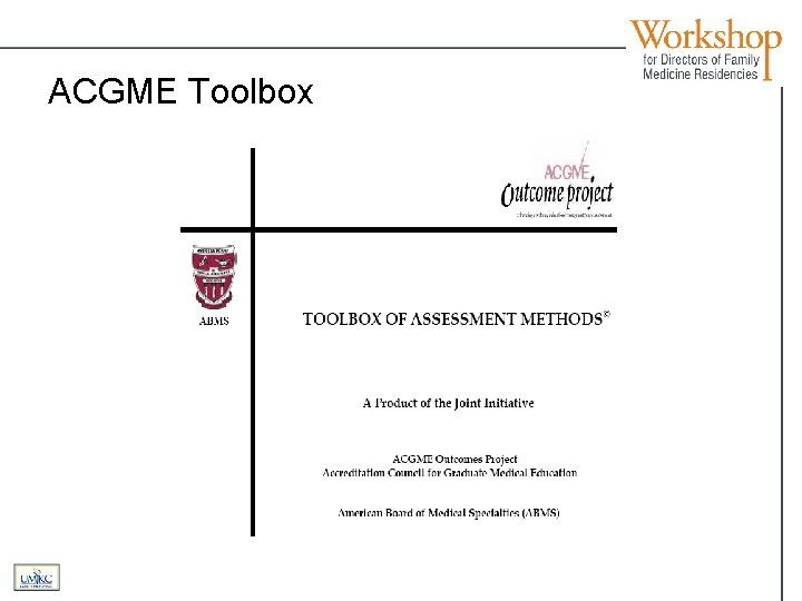 ACGME Toolbox 