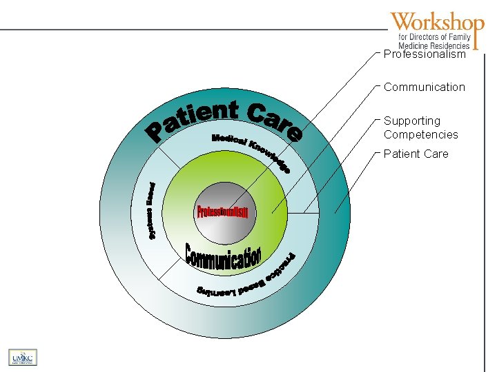 Professionalism Communication Supporting Competencies Patient Care 