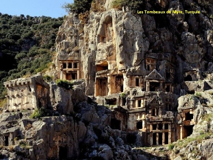 Les Tombeaux de Myre, Turquie 