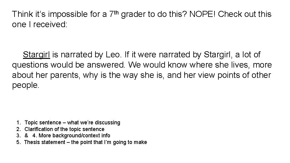 Think it’s impossible for a 7 th grader to do this? NOPE! Check out