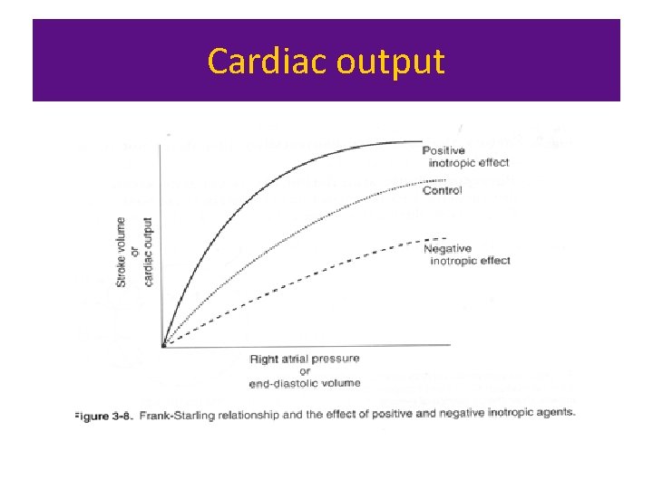 Cardiac output 