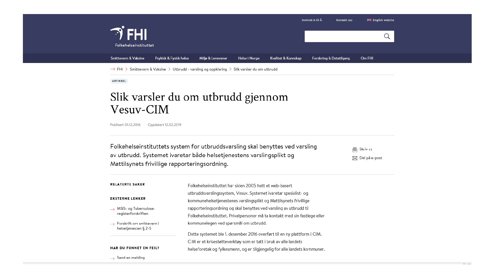 FHI - 15. 09. 2021 