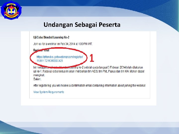 Undangan Sebagai Peserta 