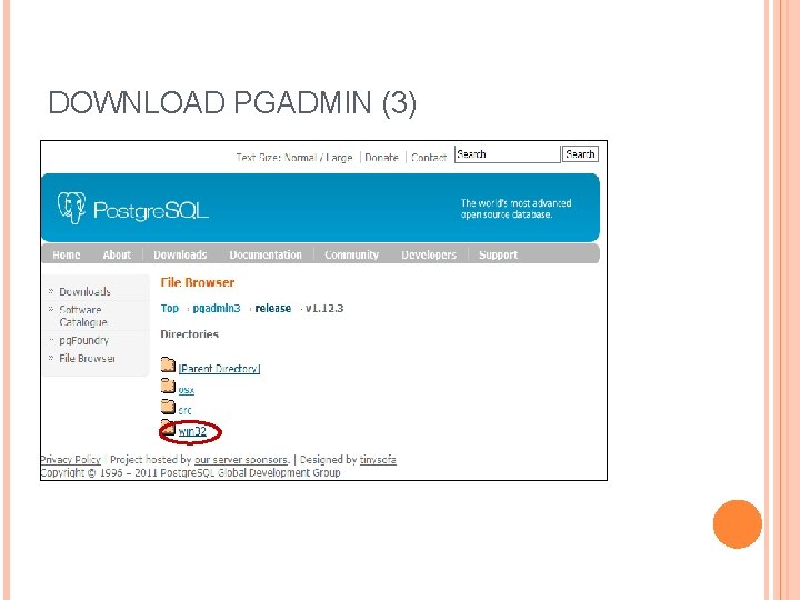 DOWNLOAD PGADMIN (3) 