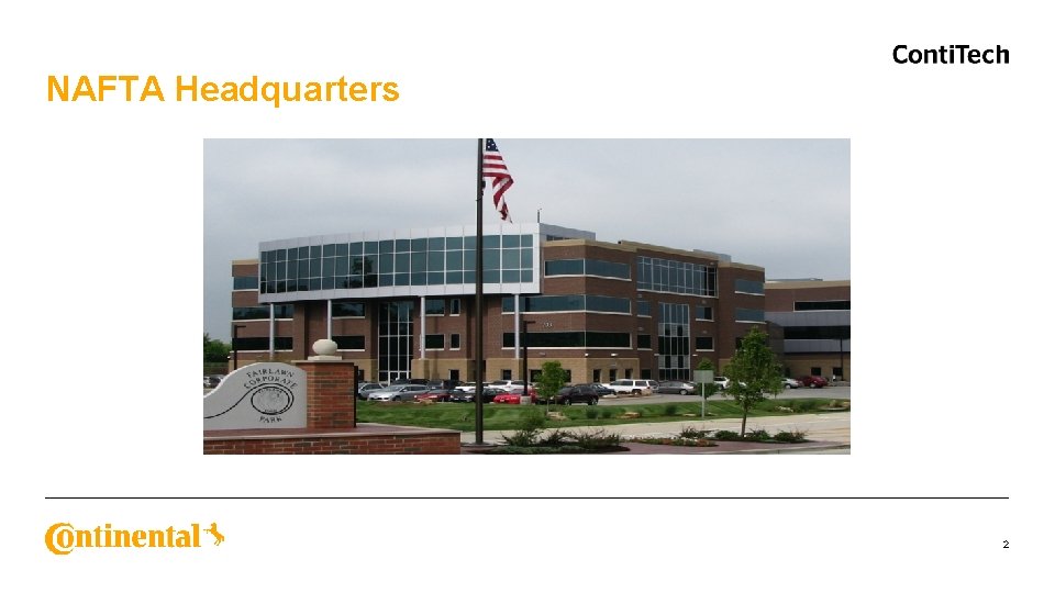 NAFTA Headquarters Space for Sender Information Classification and Control of Information 2 