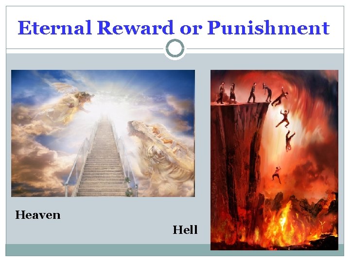 Eternal Reward or Punishment Heaven Hell 
