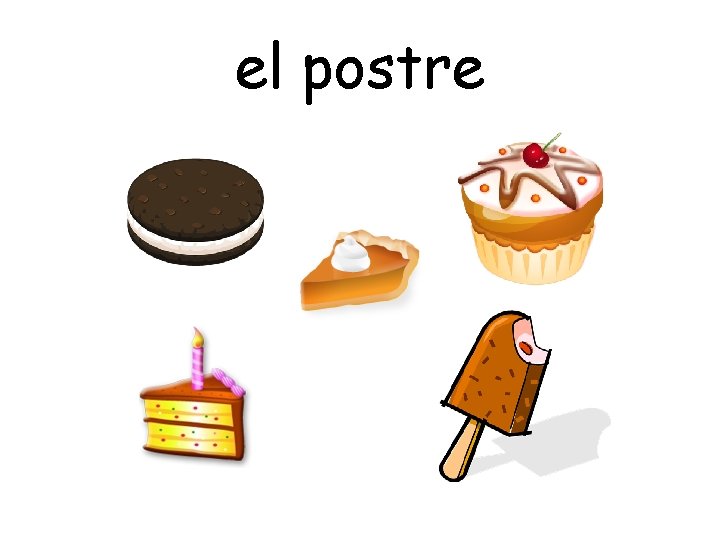 el postre 