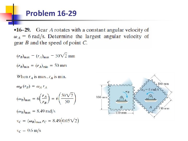 Problem 16 -29 