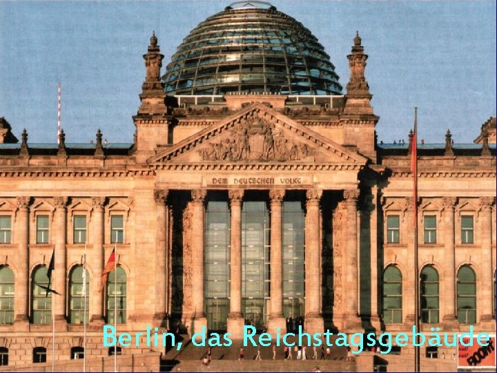 Berlin, das Reichstagsgebäude 