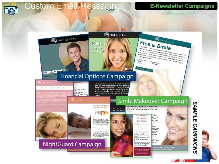 Custom Email Messaging E-Newsletter Campaigns 