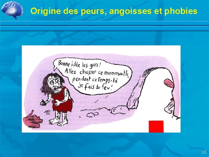 Origine des peurs, angoisses et phobies 33 