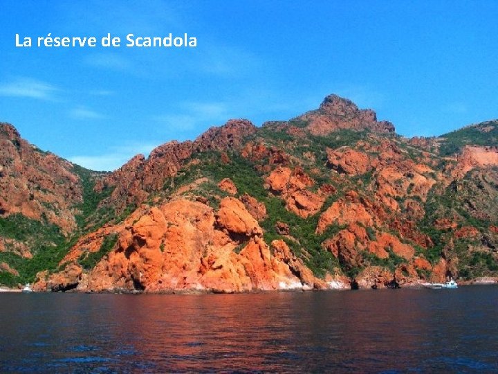 La réserve de Scandola 