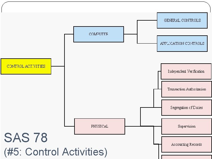 SAS 78 (#5: Control Activities) 